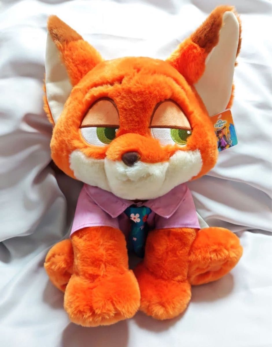 コストコ ディズニー ズートピア2 ニック ぬいぐるみブランケット