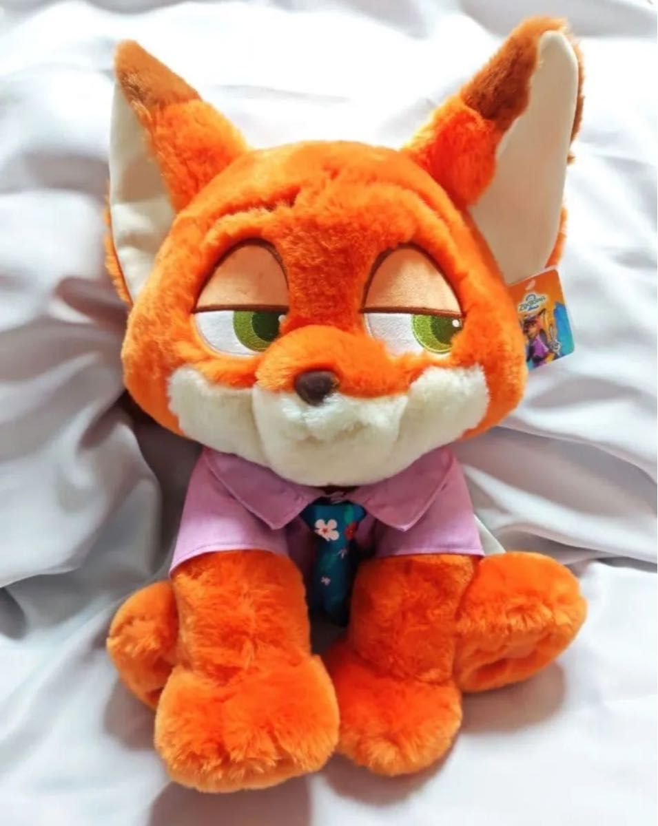 コストコ ディズニー ズートピア2 ニック ぬいぐるみブランケット