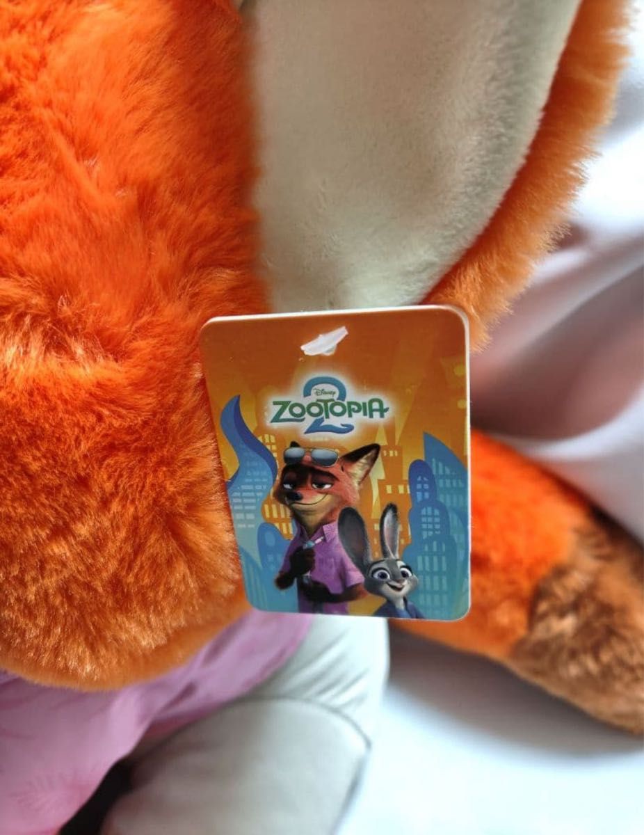 コストコ ディズニー ズートピア2 ニック ぬいぐるみブランケット