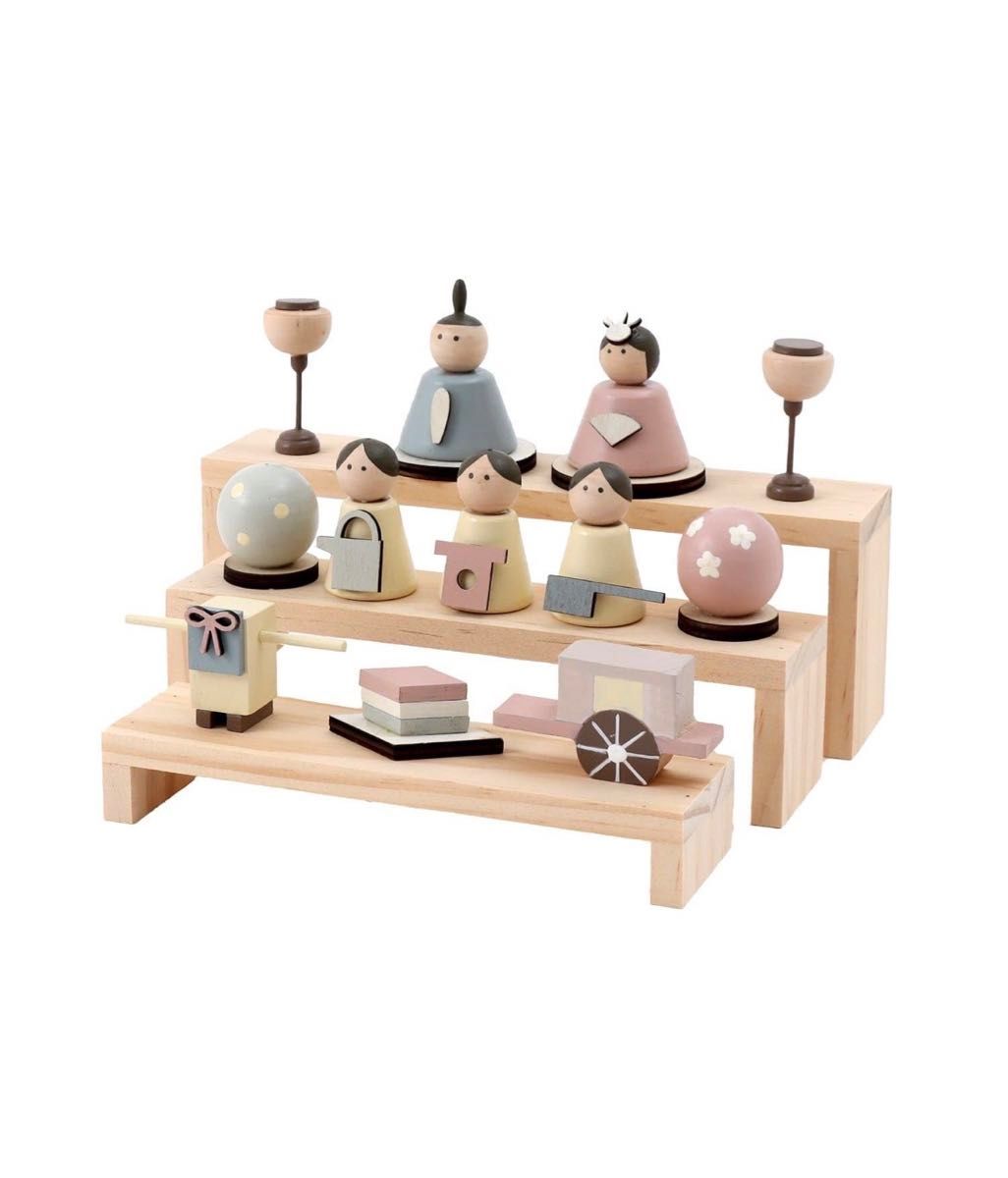 サリュ 収納できる雛人形セット ひな祭り｜Yahoo!フリマ（旧PayPayフリマ）