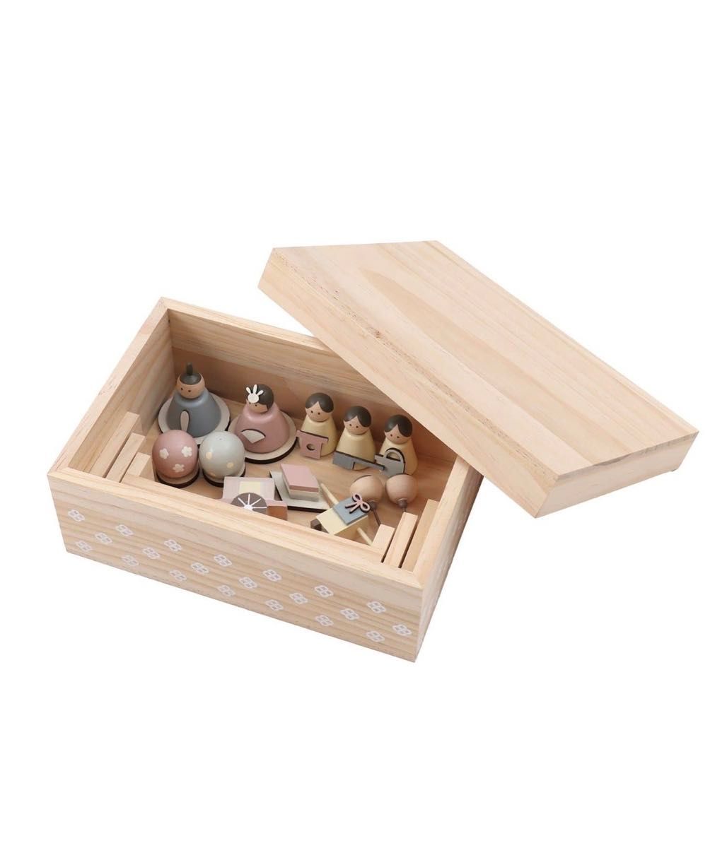 サリュ 収納できる雛人形セット ひな祭り｜Yahoo!フリマ（旧PayPayフリマ）