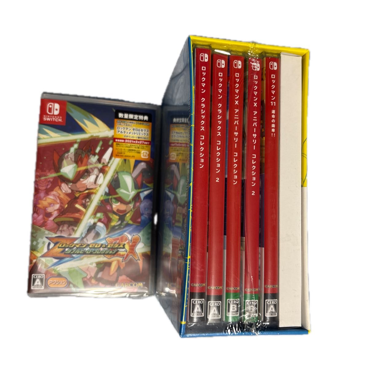 新品未開封 【Switch】 ロックマン＆ロックマンX 5in1 スペシャルBOX