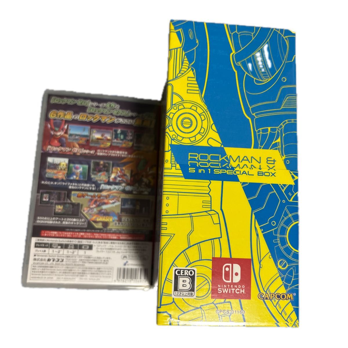 新品未開封 【Switch】 ロックマン＆ロックマンX 5in1 スペシャルBOX