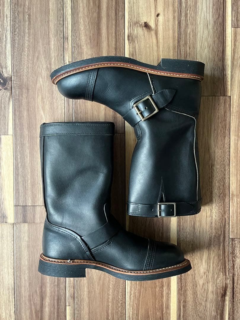 RED WING 8122 アイアンスミス ブラックハーネス エンジニアブーツ US8