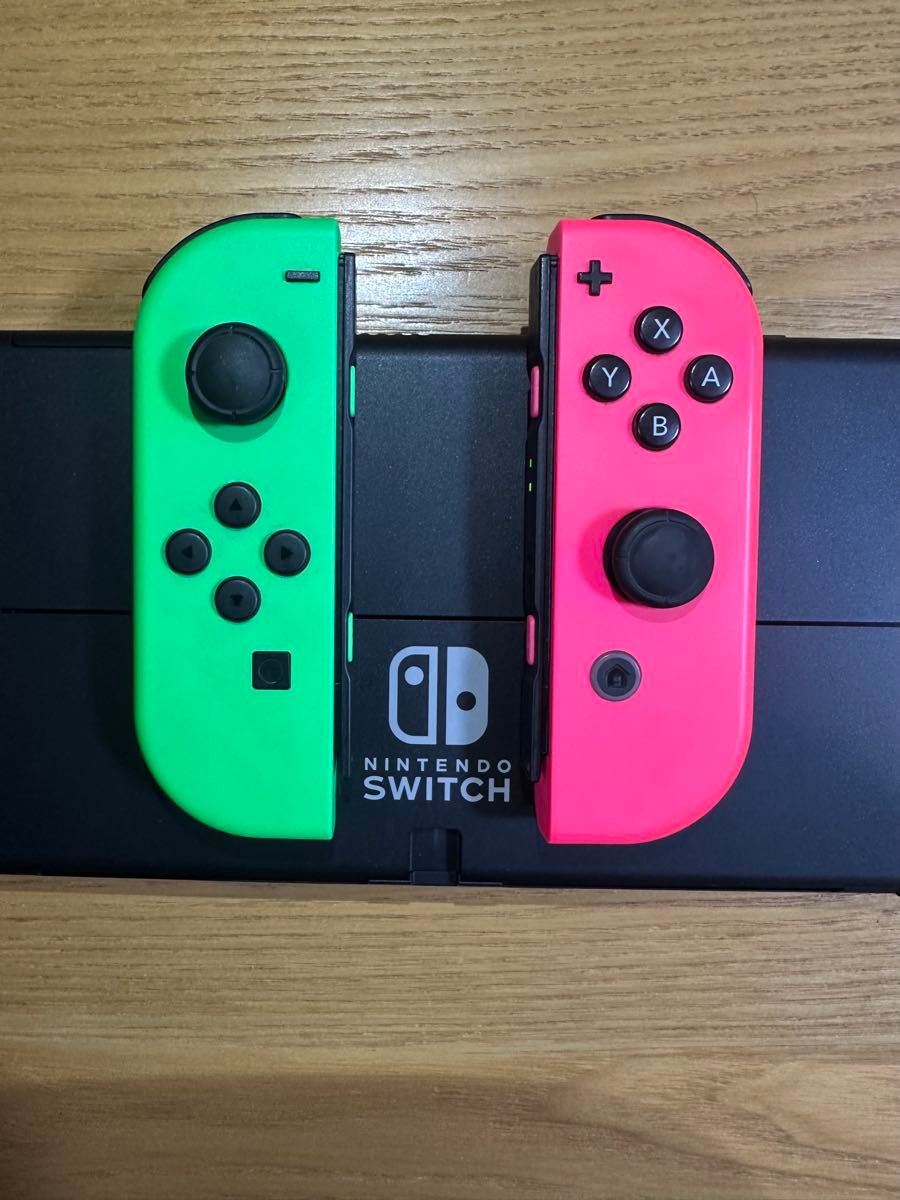 Nintendo Switch ネオングリーン/ネオンピンク ソフト3本付 Amazon.com