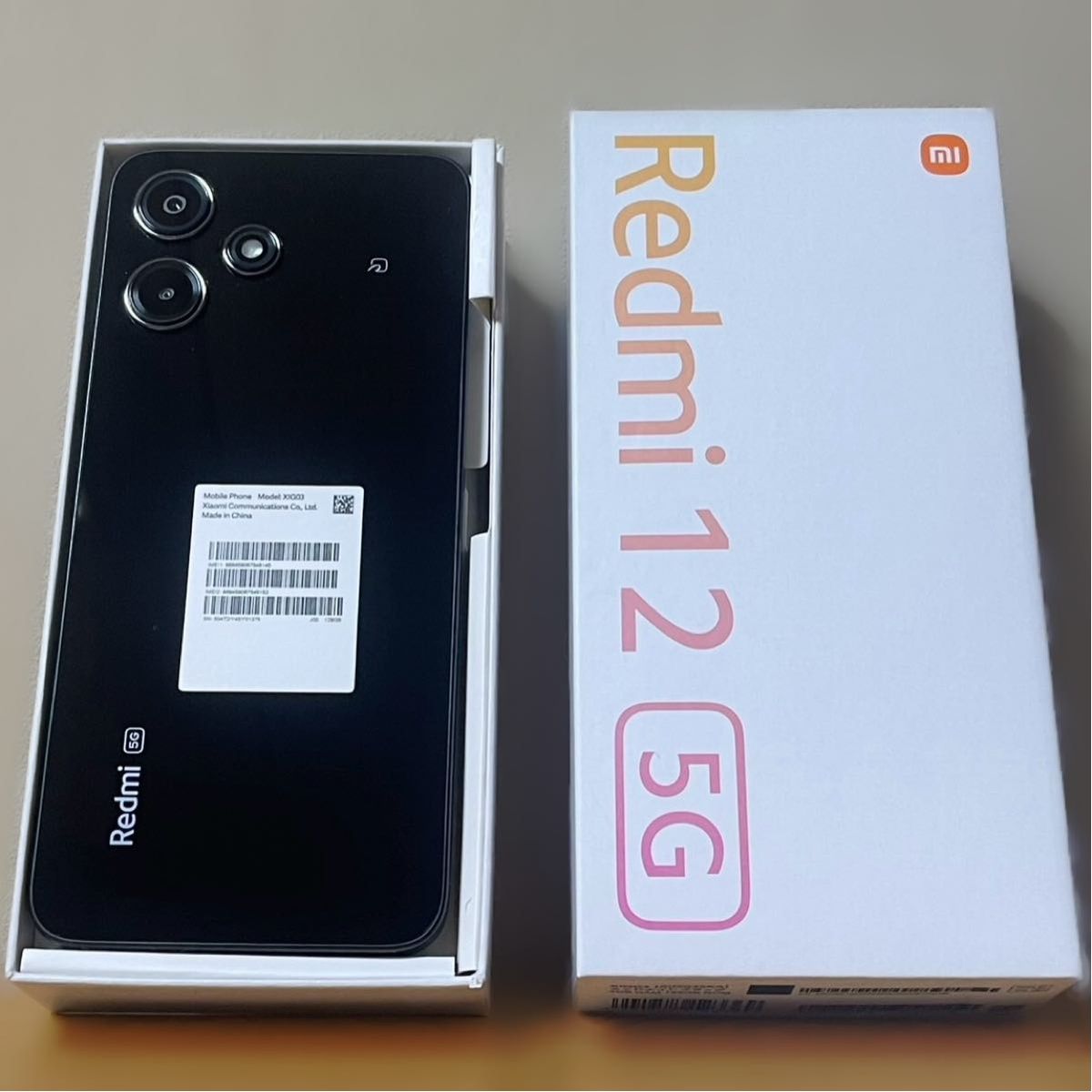 新品未使用品】Redmi 12 5G 128GB ミッドナイトブラック 5 000円の