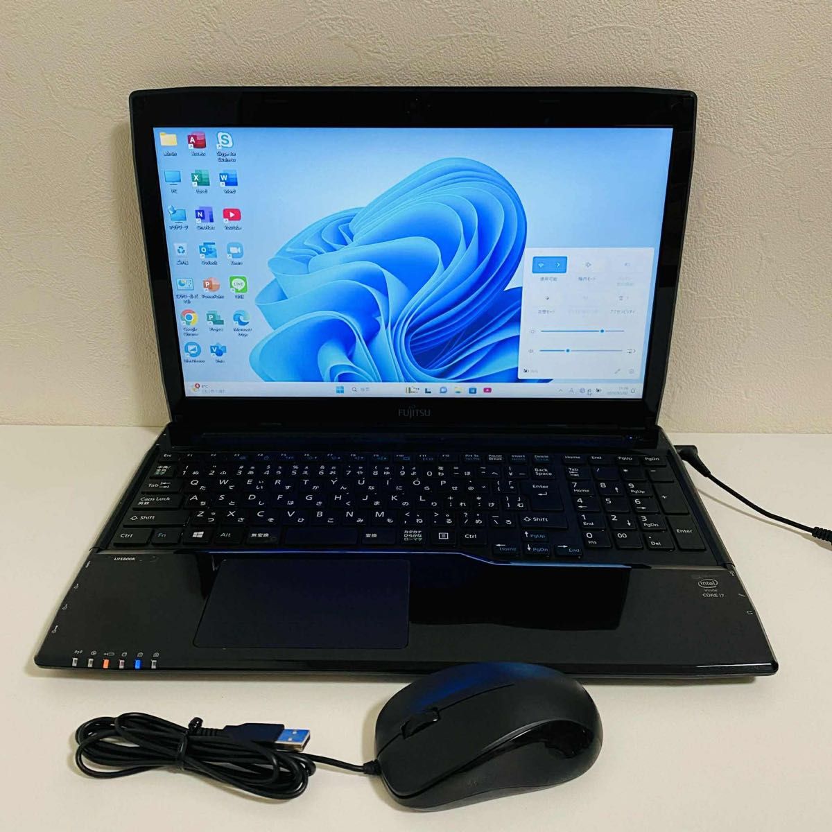 Y102 富士通ノートパソコンcore i7メモリ8G SSD高速Win11｜Yahoo