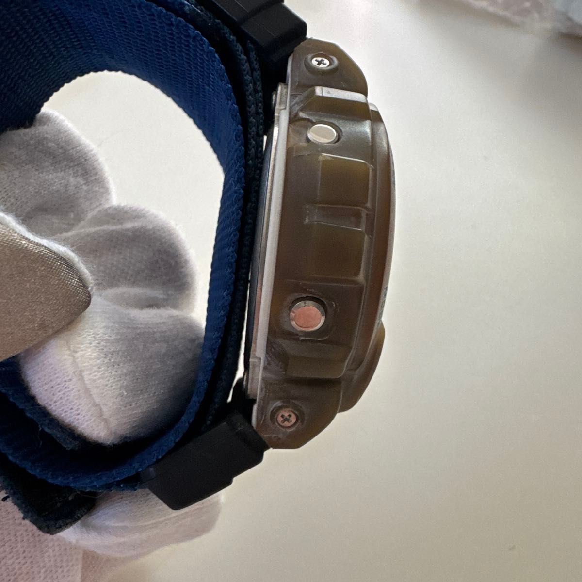 CASIO G-SHOCK DW-6900 ブルー系 デジタル腕時計 電池切れ｜Yahoo