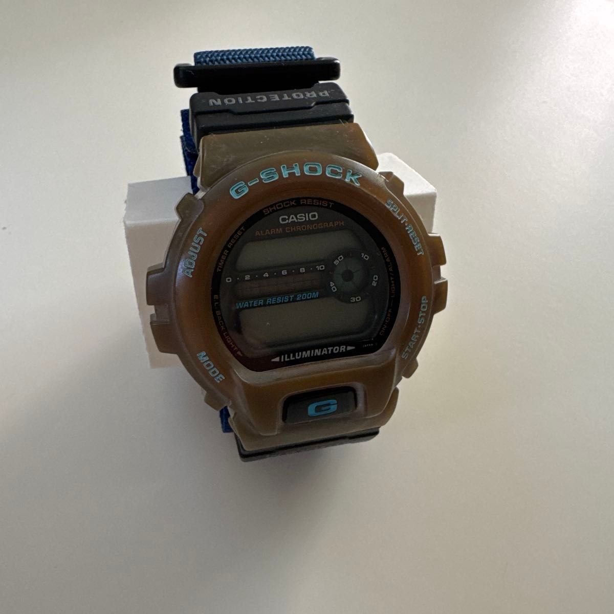 CASIO G-SHOCK DW-6900 ブルー系 デジタル腕時計 電池切れ｜Yahoo