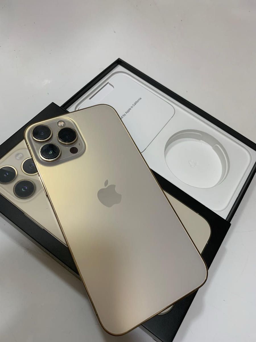 Iphone 13 Pro Max 128GB ゴールド バッテリー100%｜Yahoo!フリマ（旧