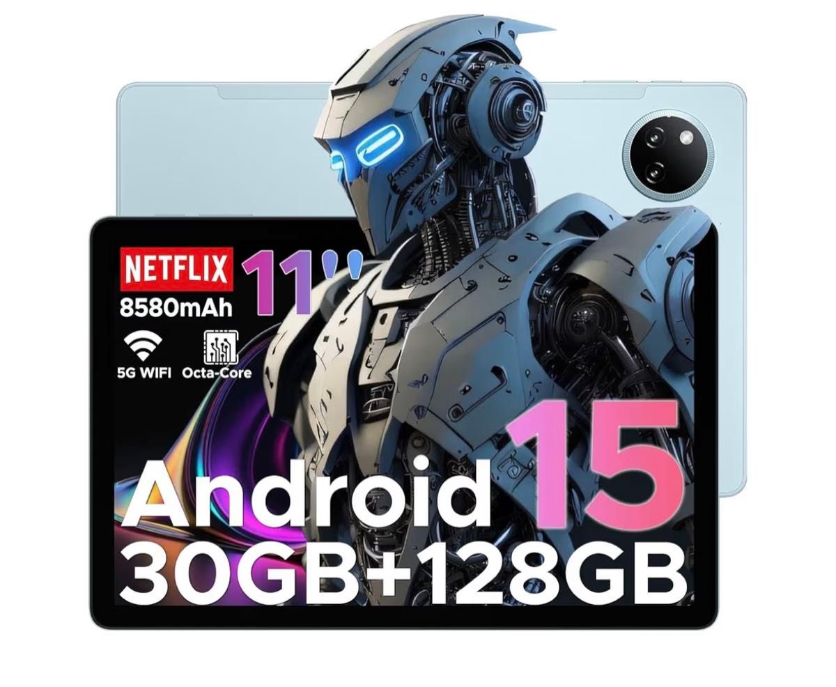 Android 15 タブレット 11インチ 30GB+128GB 8コアCPU｜Yahoo!フリマ