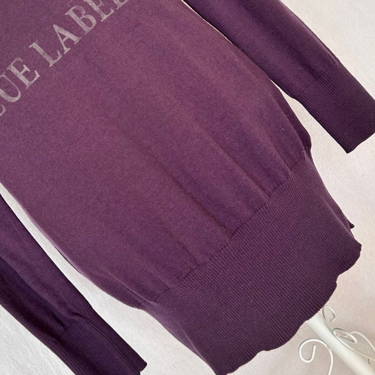 美品 バーバリー ブルーレーベル ニットワンピース チュニック