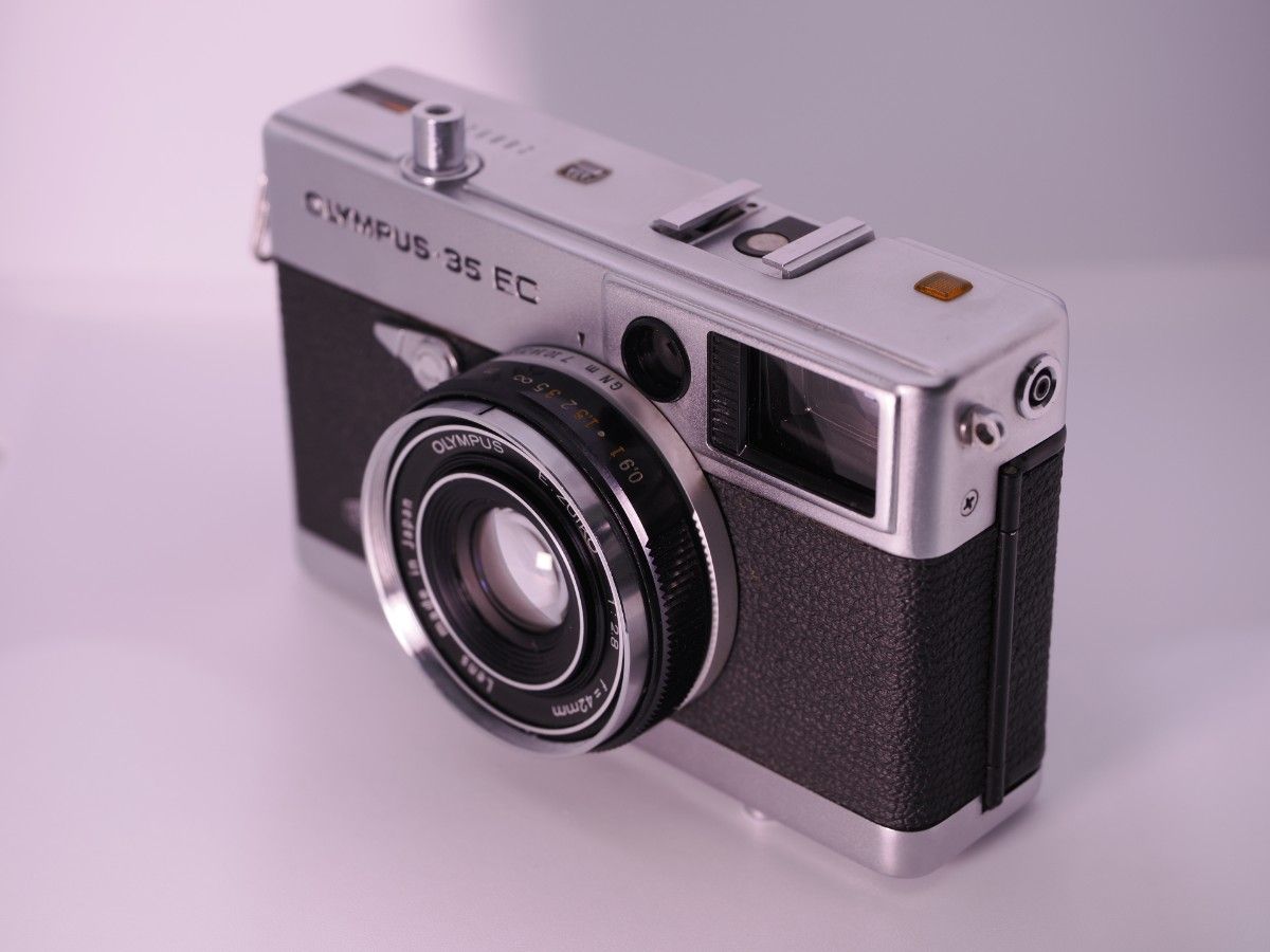 フィルムカメラ オリンパス 35 EC 42mm F2 8 動作品 コンパクト 昭和