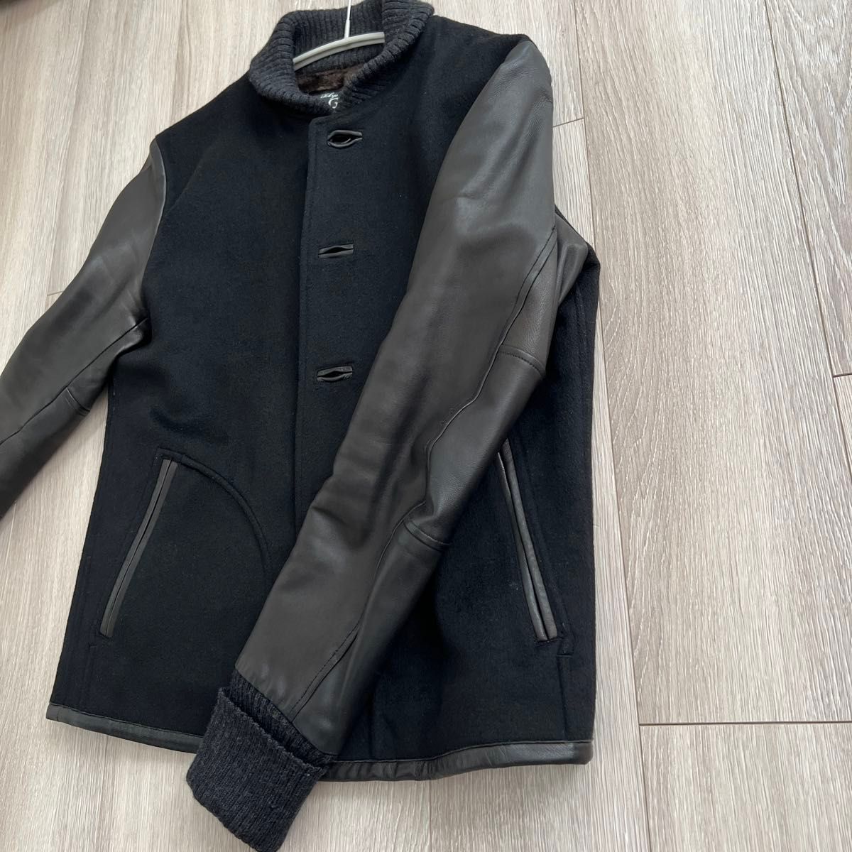 希少サイズ Slow Gunスロウガン ラムレザースタジャン キムタク 羊革