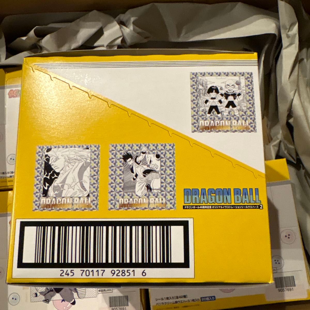 ドラゴンボール 40周年記念 オリジナルイラストレーション シール