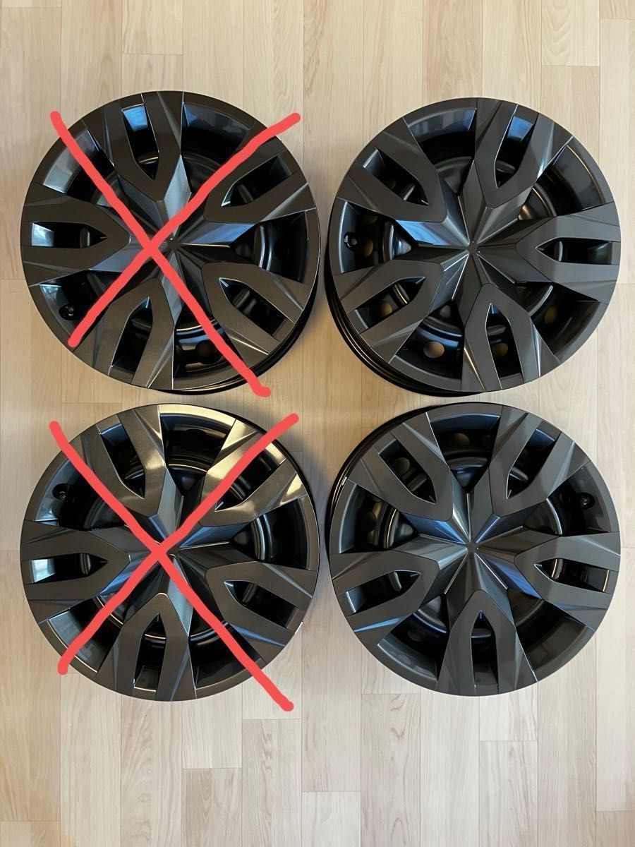 トヨタ60系プリウス 17インチ純正スチールホイール 2本セット♯②