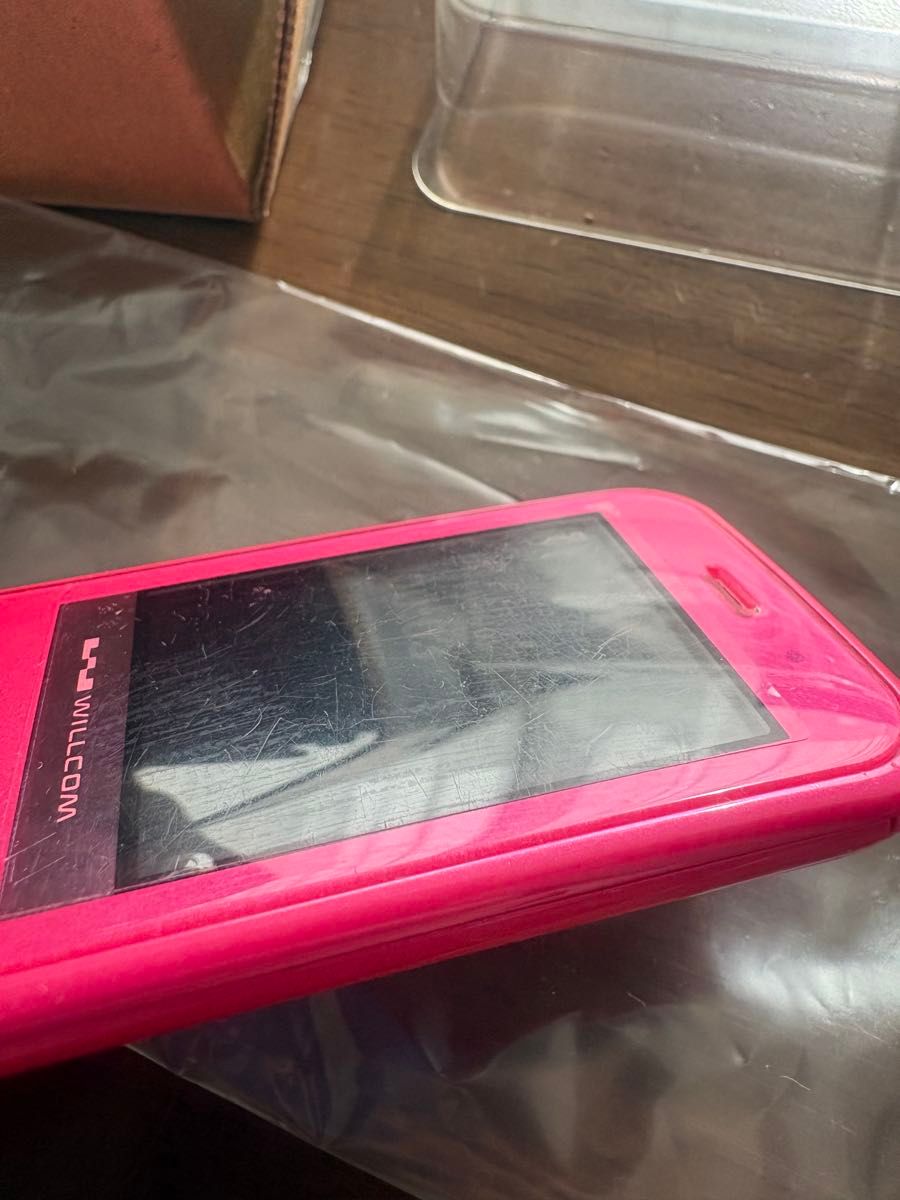 SHARP WX03SH Vivid Pink 本体 ウィルコム｜Yahoo!フリマ（旧PayPay