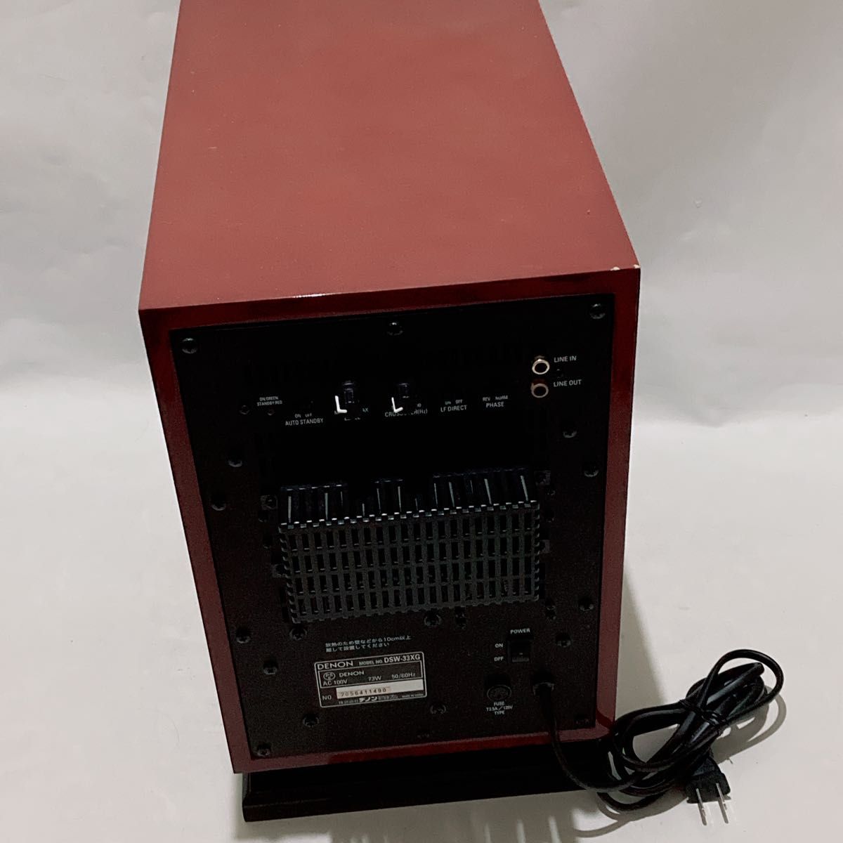 DENON パワードサブウーファー DSW-33XG デノン｜Yahoo!フリマ（旧