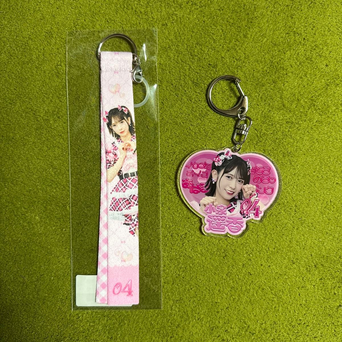 超ときめき宣伝部 小泉遥香 組長くじ 推しキーホルダー めじるしリボン