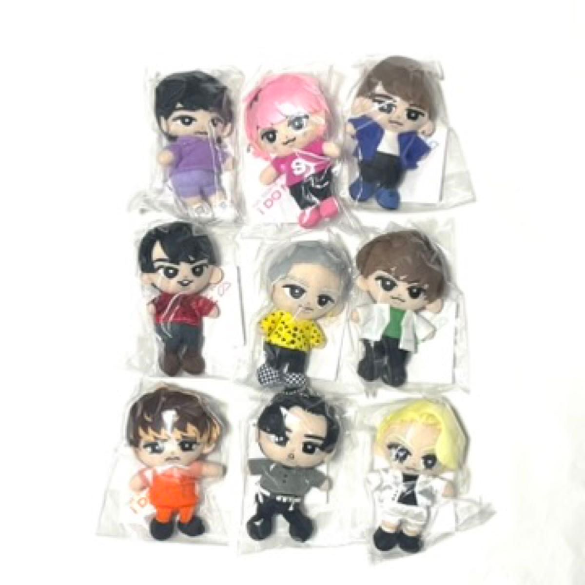 Snow Man すのチル ぶら下がりシリーズ ぬいぐるみ 9体セット iDOME