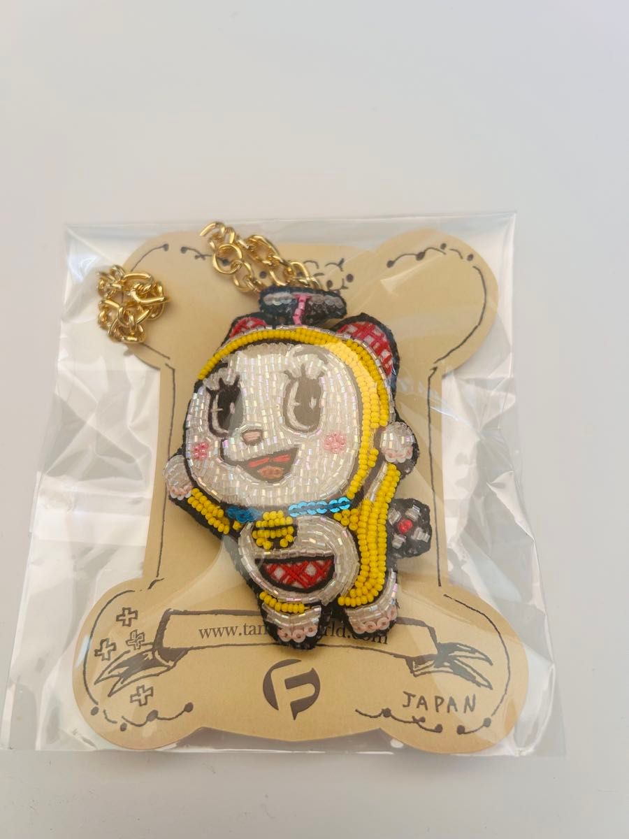 刺繍チャームブローチ ドラミちゃん 新品 藤子不二雄ミュージアム限定