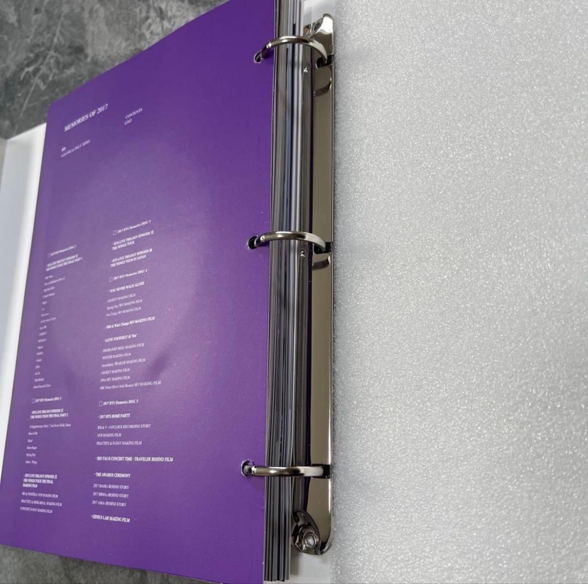 BTS 2017年メモリーズ DVD5枚組 【テヒョントレカ付き】｜Yahoo!フリマ