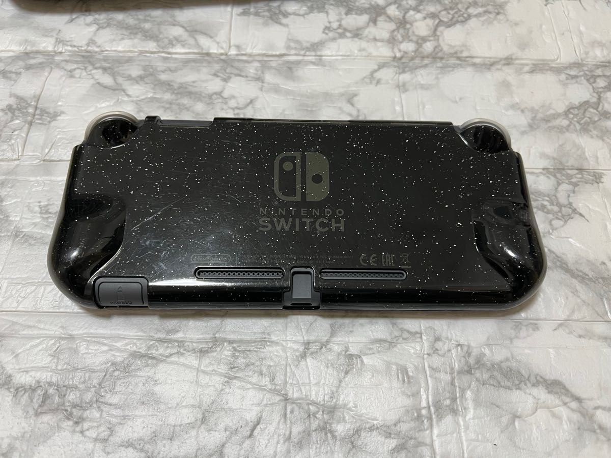 初期化 通電確認済み Nintendo Switch Lite グレー ケース 128ギガSD