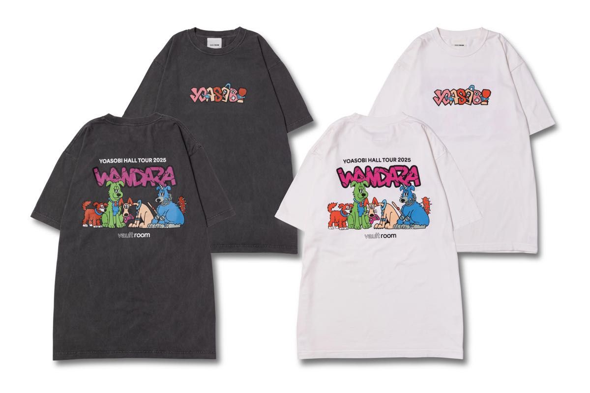 YOASOBIワンダラvaultroom Tシャツ Lサイズ CHARCOAL｜Yahoo!フリマ