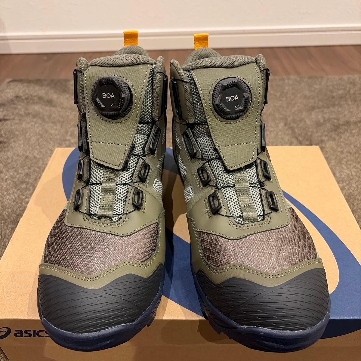 未使用品 アシックス ウィンジョブ CP604 G-TX BOA 安全靴 マントル