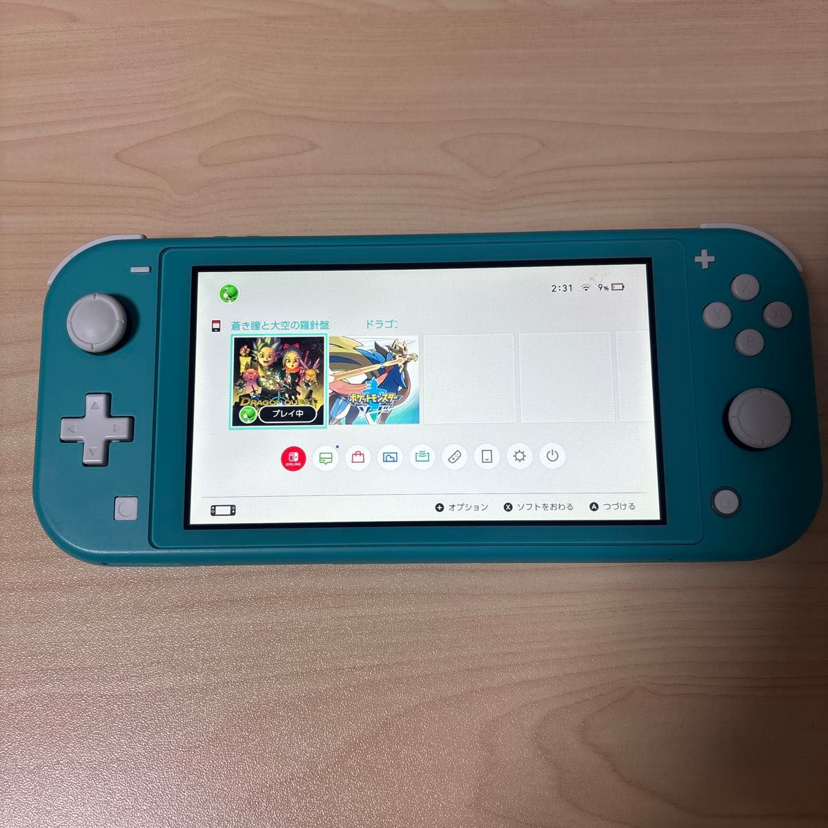 Nintendo Switch Lite ターコイズ 本体のみ ゲームソフトは付きません