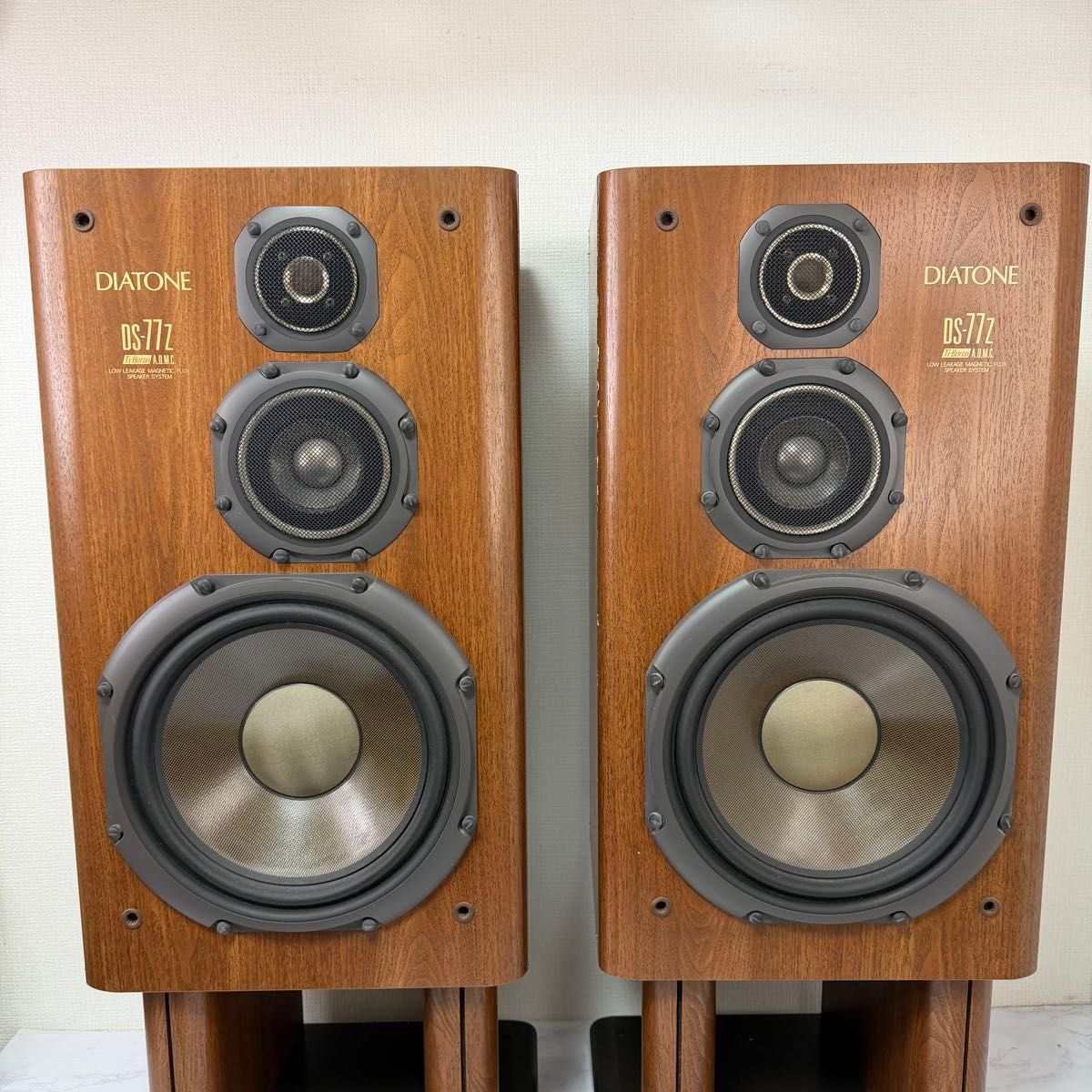 DIATONE DS-77Z スピーカー ペア 同番 専用スタンド DK-77Z｜Yahoo