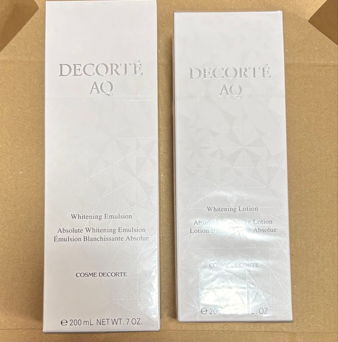 コスメデコルテ AQ ホワイトニング ローション エマルジョン 化粧水