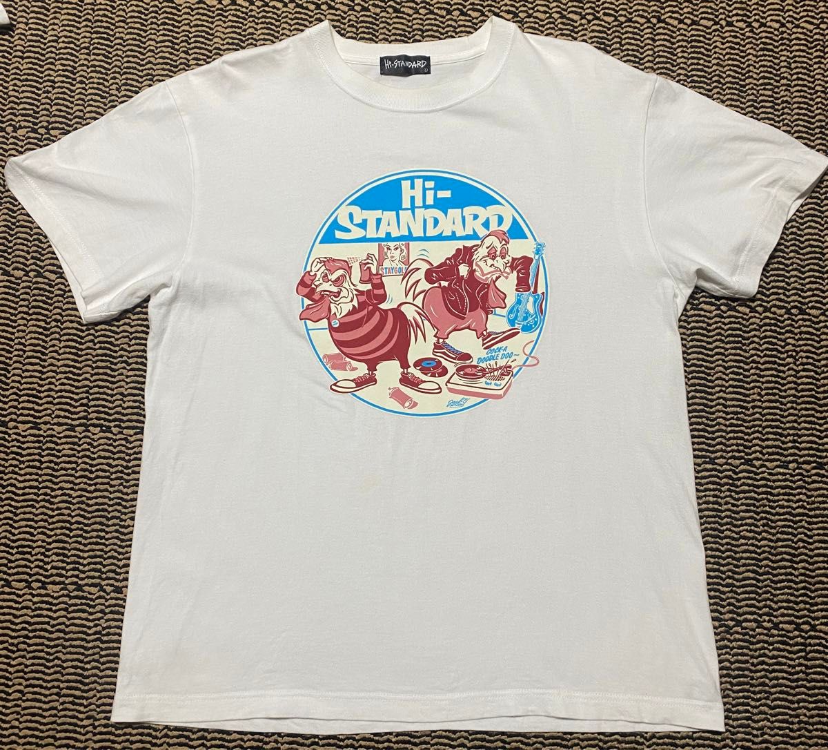 ハイスタ】Hi-STANDARD Tシャツ サイズL 白 【NOFX FinalJapanTour