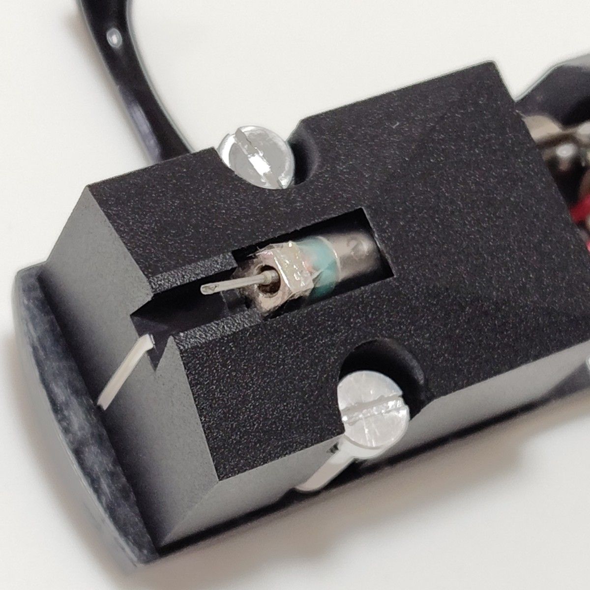 DENON MCカートリッジ DL-103 ヘッドシェル AT-MS11 音質極めて良好