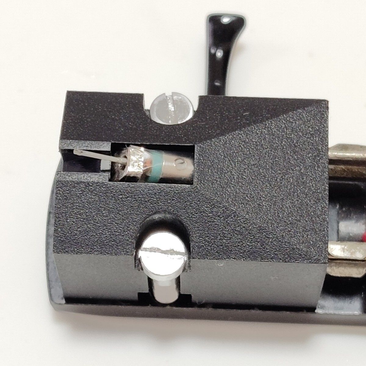 DENON MCカートリッジ DL-103 ヘッドシェル AT-MS11 音質極めて良好