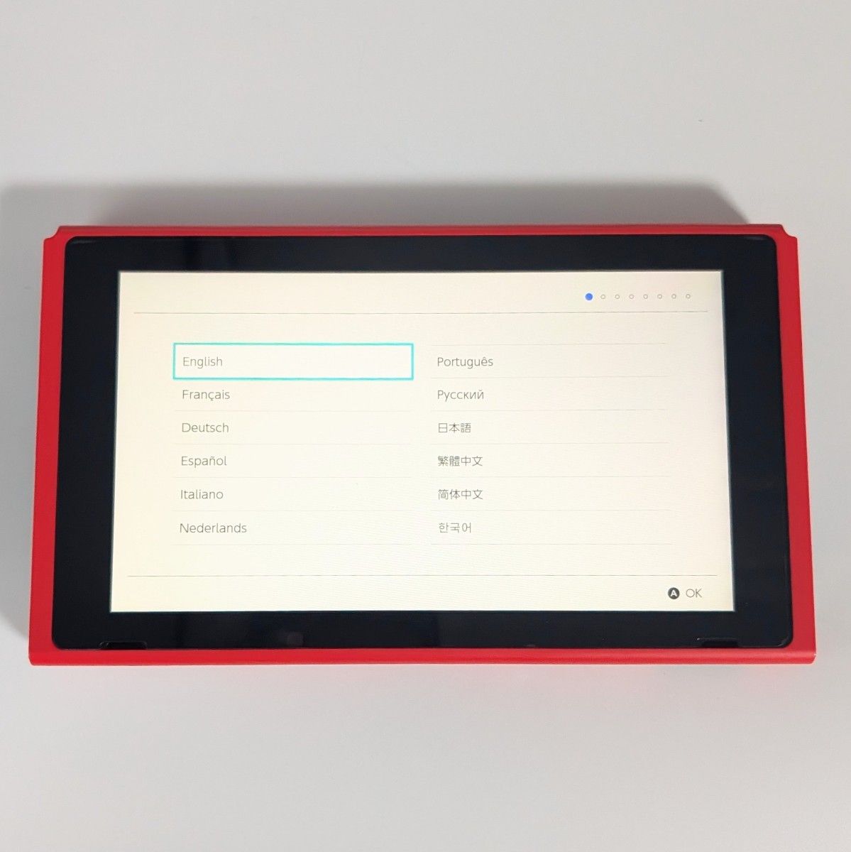 極美品】Nintendo Switch マリオレッド バッテリー強化版｜Yahoo