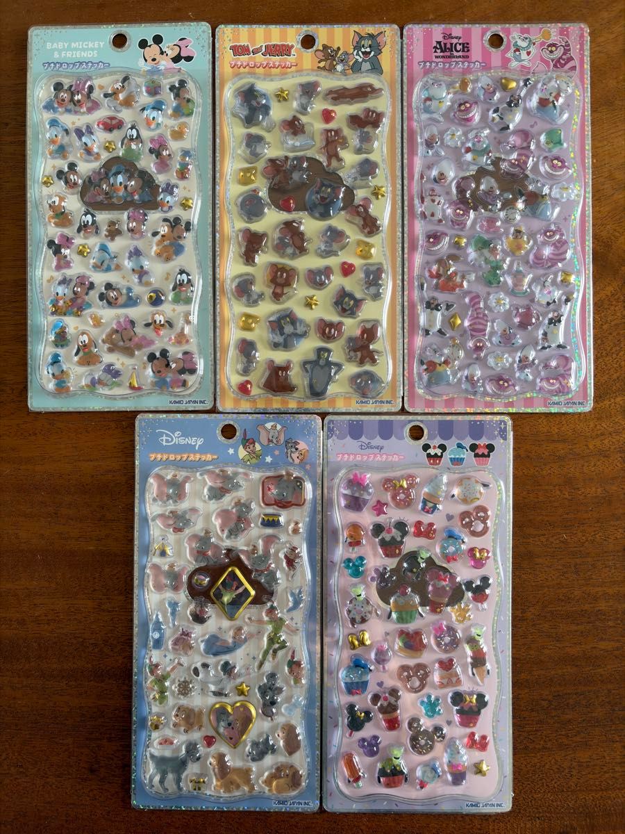プチドロップステッカー ディズニー セット 5点｜Yahoo!フリマ（旧