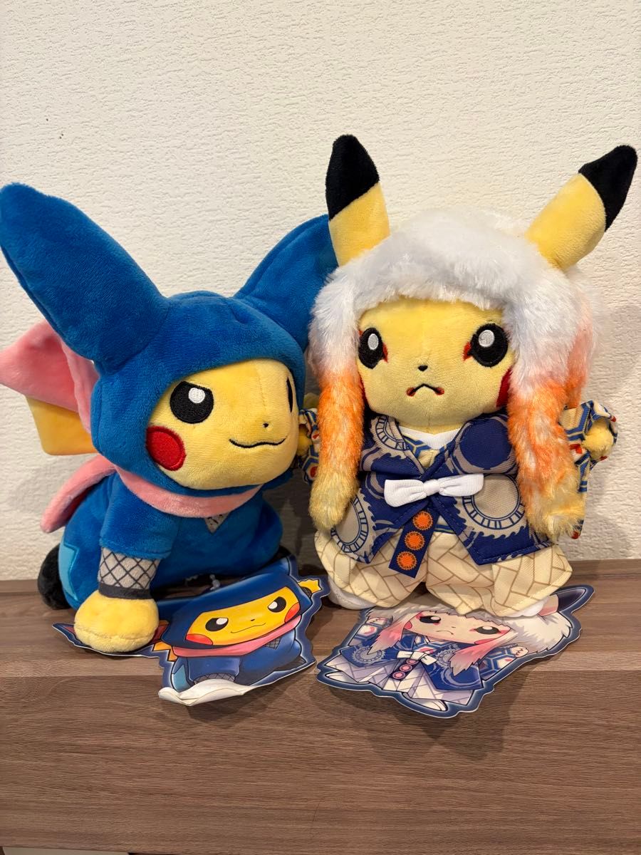 ピカチュウ 歌舞伎 忍者 ぬいぐるみ セット ポケモンセンター