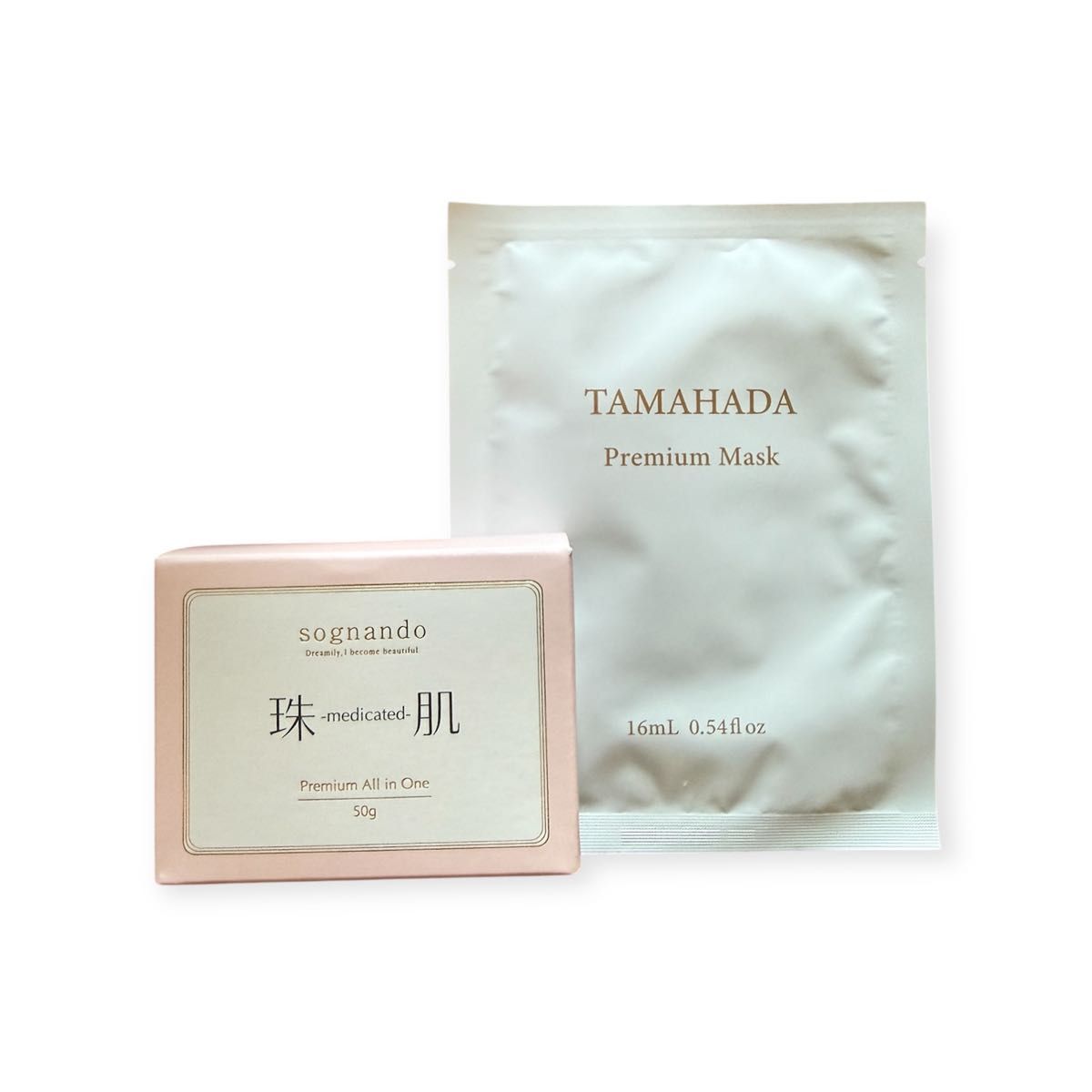 ソニャンド 珠肌 シシオール 美容ジェルクリーム 50g & 珠肌プレミアム