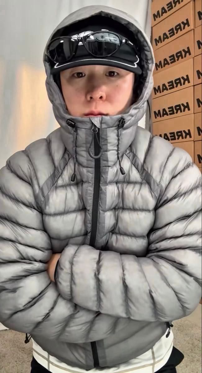 SUARE スアレス ライトシアシェルダウンジャケット 韓国限定モデル