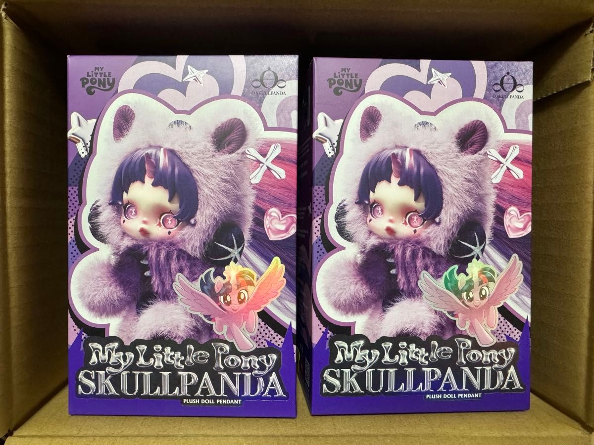 θSKULLPANDA × My Little Pony シリーズ ぬいぐるみペンダント 2点