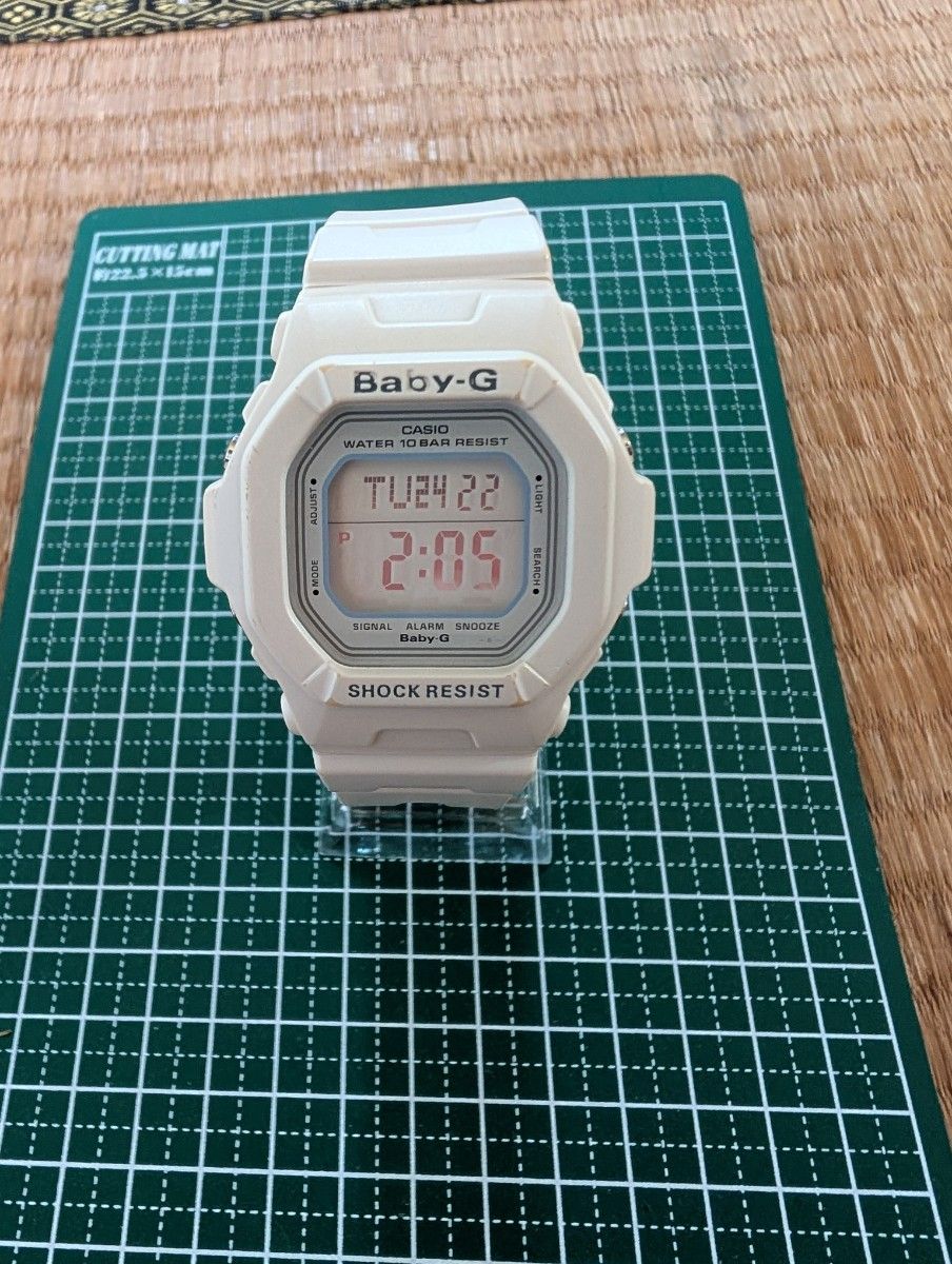 Baby-G BG-5600WH 本体のみ 新品電池交換済み(分解クリーニング済み