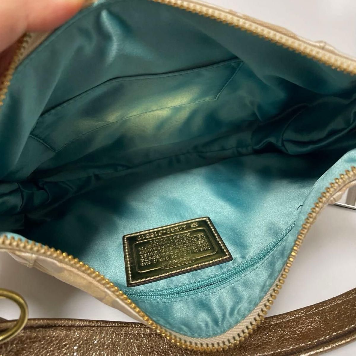 COACHポピー シグネチャー 2way ショルダーバッグ ソーホー y2k｜Yahoo