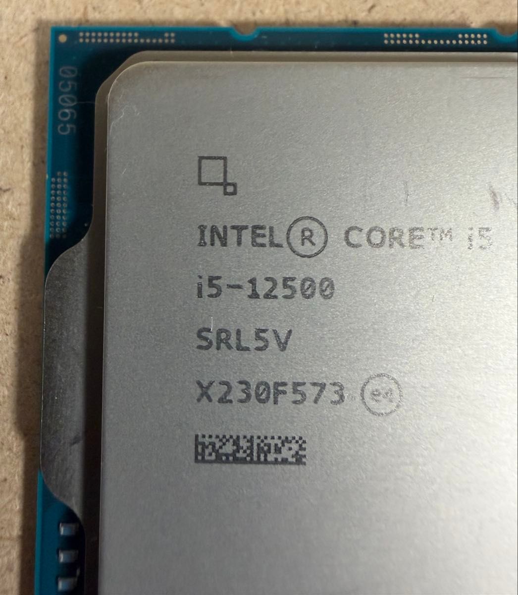 Intel Core i5 12500 CPUのみ lga1700ソケット 内蔵グラフィック有り