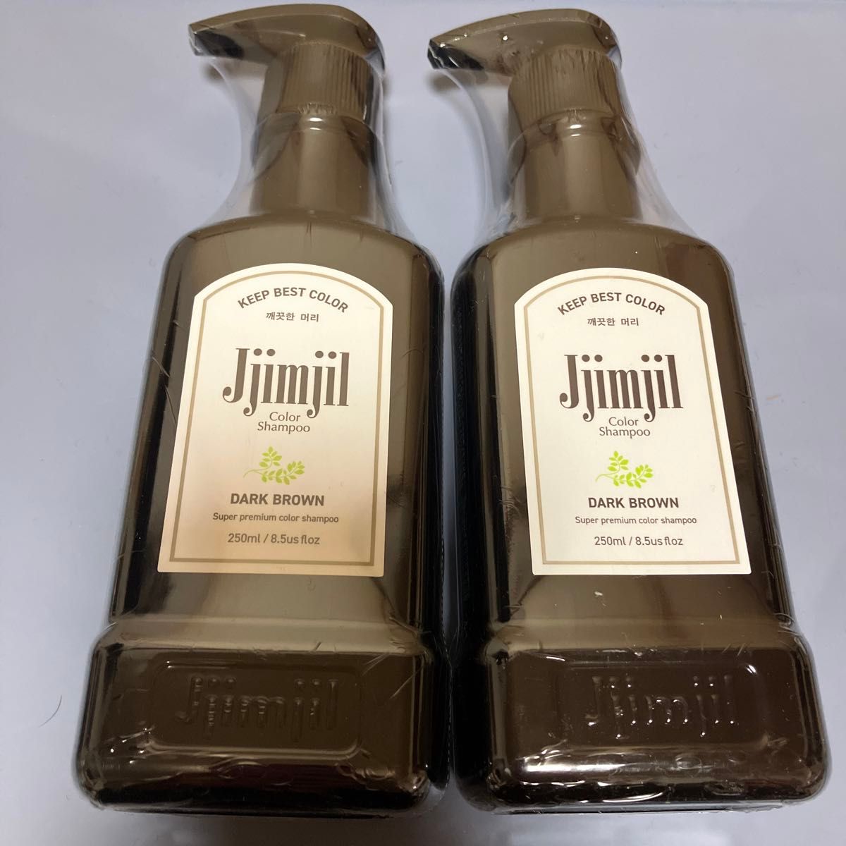 ジムジル カラーシャンプー ダークブラウン Jjimjil ジムジルカラー