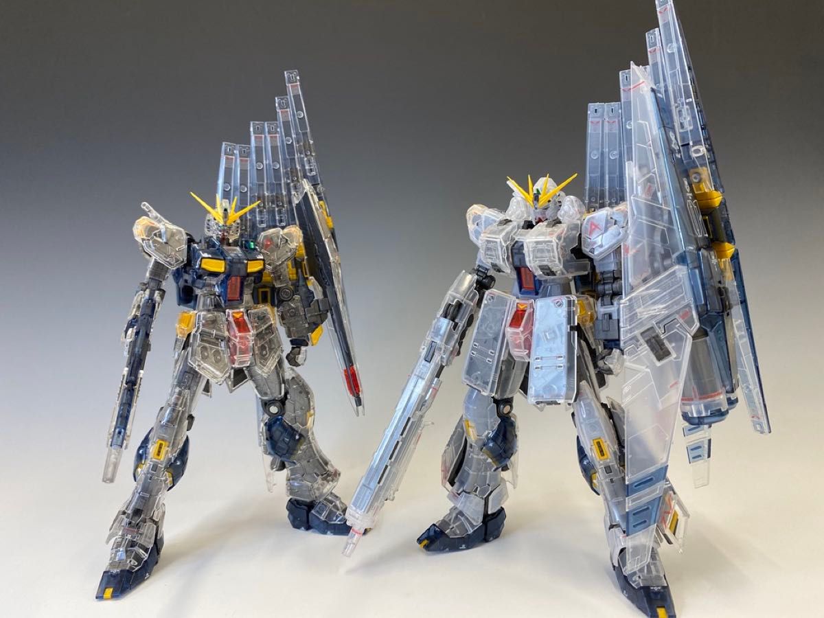 RG 1/144 RX-93 νガンダム HWS 初回限定パッケージ クリアカラー 2点