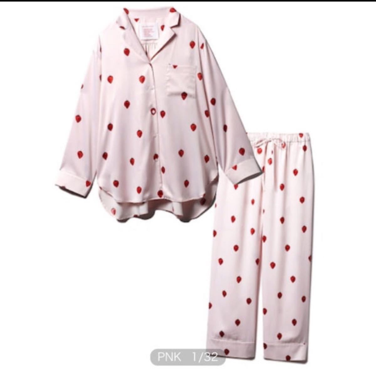 gelato pique ジェラートピケ PARIYA イチゴパジャマ上下セット｜Yahoo