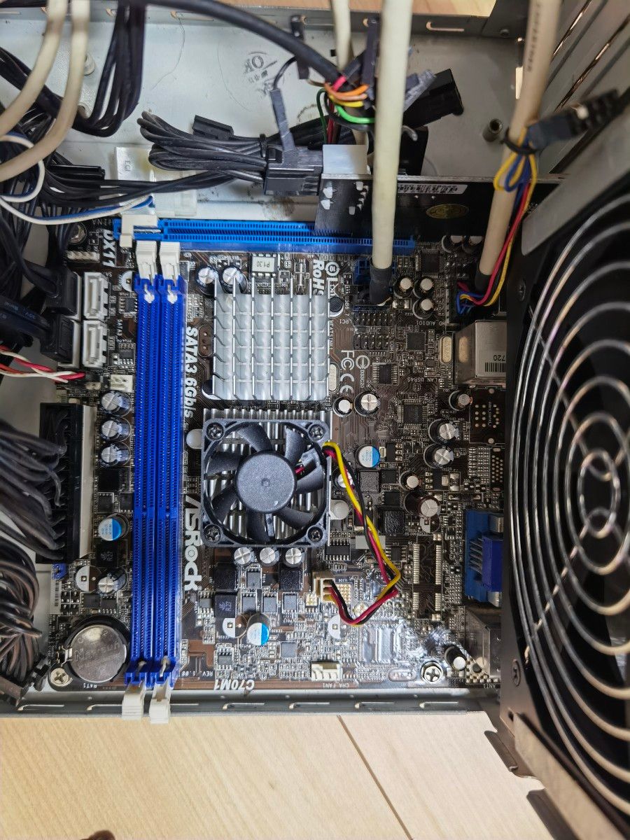 自作NAS PC AMD-C70 Windows10 ASRock｜Yahoo!フリマ（旧PayPayフリマ）