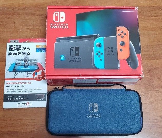 Nintendo Switch 保護フィルム+ケース+SDカード付き｜Yahoo!フリマ（旧