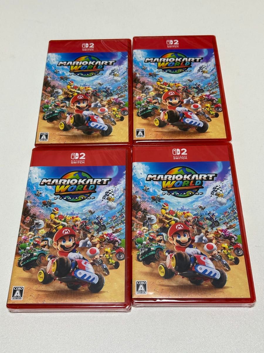 未開封シュリンク付き】マリオカートワールド4枚｜Yahoo!フリマ（旧